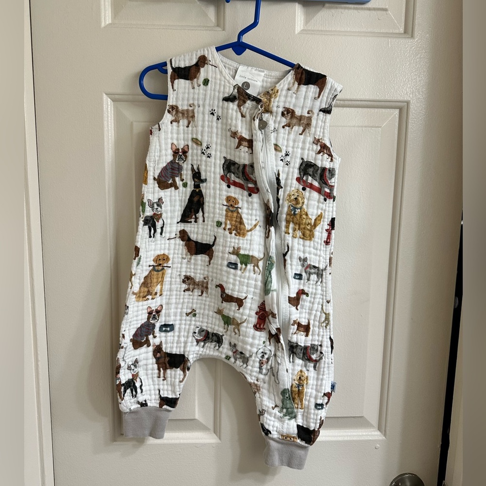 Little Unicorn Footed Dog Print Sleeper